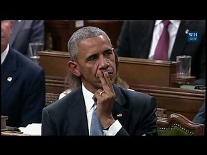 President Obama Addresses Parliament in Ottawa, Canada