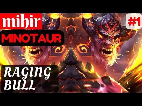 Raging Bull [Rank 4 Minotaur] | mihir Minotaur Gameplay and Build #1 Mobile Legends