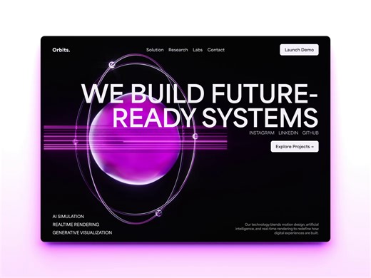 Futuristic 3D Animation