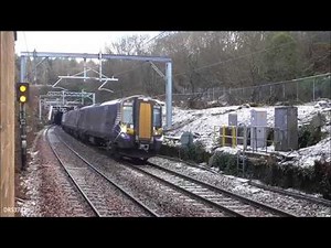 ScotRail Class 380's arrive & depart Falkirk High: 14th December 2017