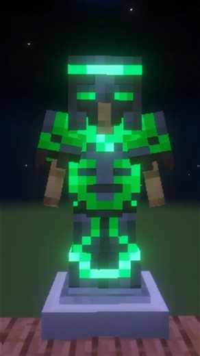Emerald Warden King 💚👑 Netherite Armor – Most Powerful Green Combo?
