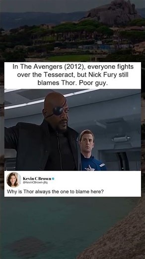 Nick Fury Blames Thor Over the Tesseract Conflict
