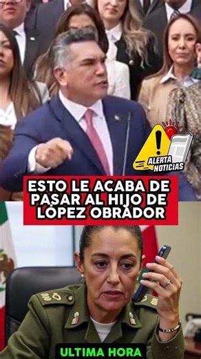 ESTO LE ACABA DE PASAR AL HIJO DE LÓPEZ OBRADOR