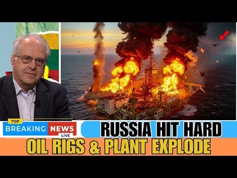 Ukraine’s Drone Strikes Shake Russia: Oil Rigs Hit, Shadow Fleet Damaged & Chemical Plant Explodes