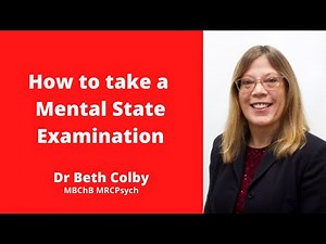 How to take a Mental State Examination