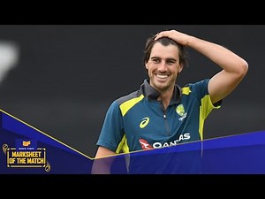 Marksheet of the match with Ian Bishop