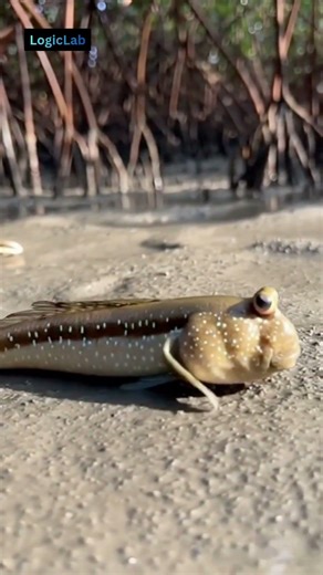 THIS FISH CAN SURVIVE ON LAND #shorts #facts