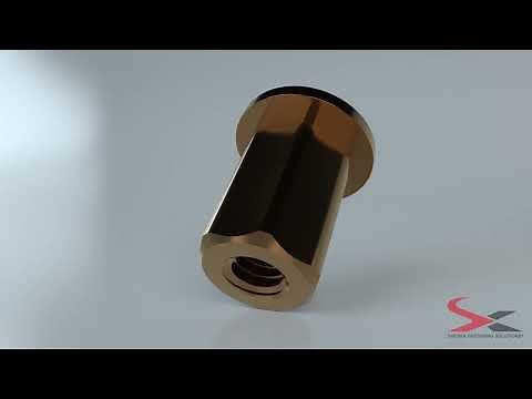 Sherex Full Hex Rivet Nut Installation Video
