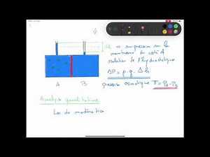 Pression Osmotique - vidéo 2