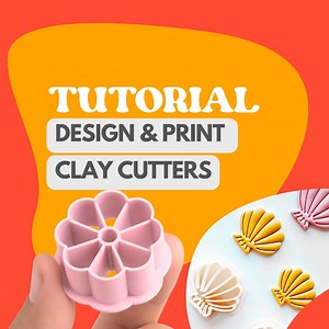 Polymer Clay Cutter Design Course – 3D Print DIY Jewelry Tools (STL, Tutorial, Download) - Etsy Australia