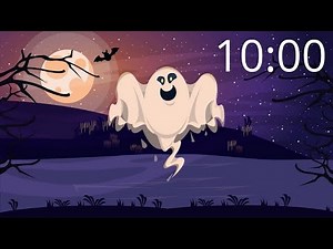 HALLOWEEN ANIMATIONS 10 MINUTE TIMER