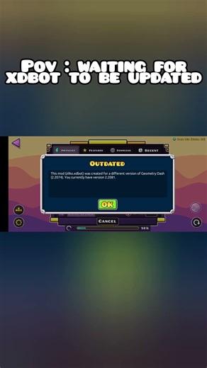 please xdbot developers I beg you #geode #gd #geometrydash #xdbot #update #gdupdate