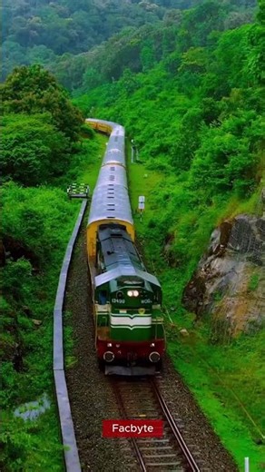 India Turned a Dangerous Landscape into a Railway Masterpiece #india #engineeringmarvel #shorts