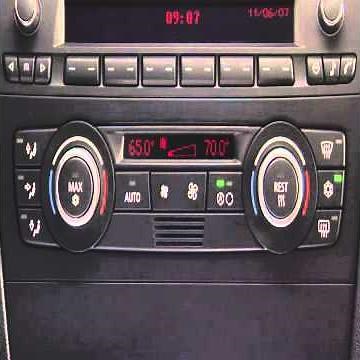 1 Series: Climate Control Owner's Manual