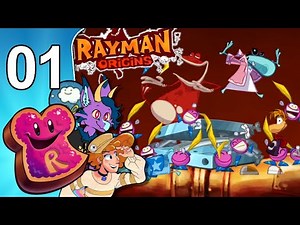Rayman Origins with friends (PART 1)