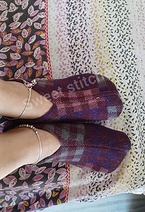 Easy tutorial of woolen socks with woolen kurti fabric #trendy #trending #Trending #Viral #tips #fashion #design #stitching #viralcontent #trend #tailoring #video #viralpost #style #viralvideo #stylefashion #virals Sweet Stitches | Sweet Stitches