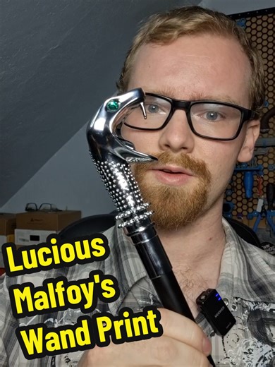 I love using 3D Printing like this! The cane is from @Medieval Collectibles The link for the model is on Printables.com. #harrypotter #3dprinting #cosplay #wand #3dprint