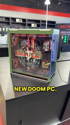 Zack Shutt on Instagram: "The Water-cooled DOOM PC! #gamingpc #pcbuild #pcgaming #pcgamer #tech"