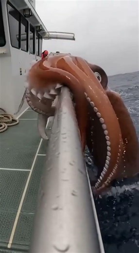 A GIANT Squid Lunged at Our Boat—This Got Way Too Real
