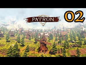 PATRON #02 EXPANSION || New City Builder RELEASE || Banished Meets Anno || Strategy