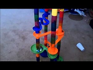 Marble Race 38 w/ all Solid Colored Marbles
