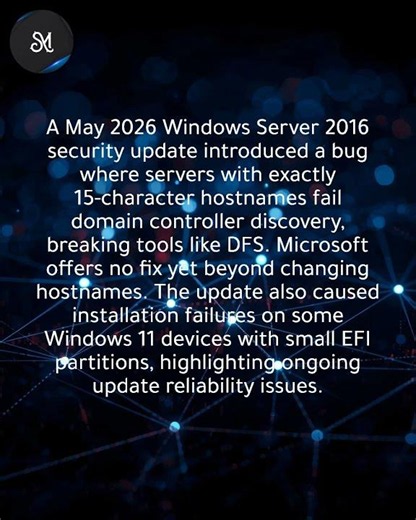 Microsoft pushes Windows Server admins with new 15-character limit test