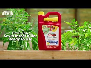 How to Use the Sevin Insect Killer Ready to Use Battery Sprayer 1 Gallon