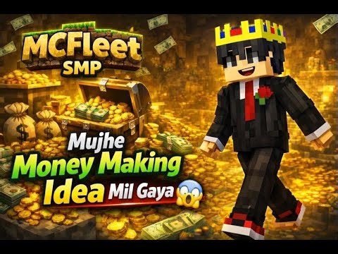 Finally! MCFleet Ka Best Money Making Idea 😳| mcfleet Live @McFleetDotNet #minecraft