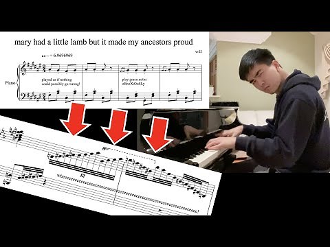 Mary Had A Little Lamb but it made my ancestors proud