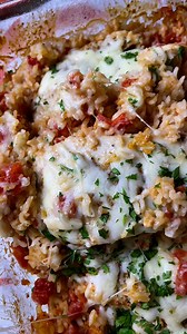 https://www.stephreallife.com/easy-no-peek-italian-chicken-casserole/ The best no peek chicken recipe yet! A must make for easy weeknight dinner idea! #easydinnerideas #fallcooking #familyfriendlyrecipes | Steph Gigliotti Real Life Recipes