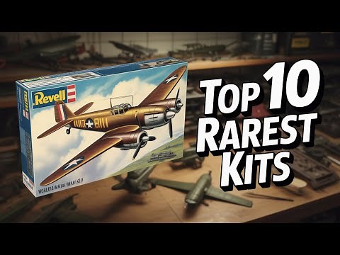 Top 10 RAREST Revell Scale MODEL Kits (And their Value)