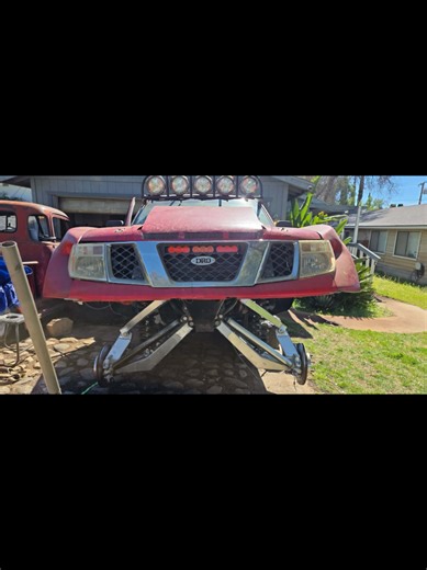 many different stages of this truck the last 20 years. Now its in its final boss mode #nissan #frontier #hardbody #prerunner #fyp