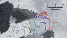 Modeling the retreat of Greenland's shrinking glaciers