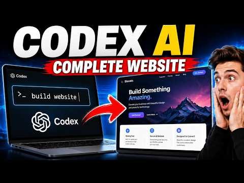 How to Make a Website Using Codex