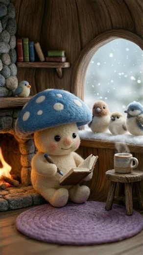 Happy Lil Mushroom People - Journaling