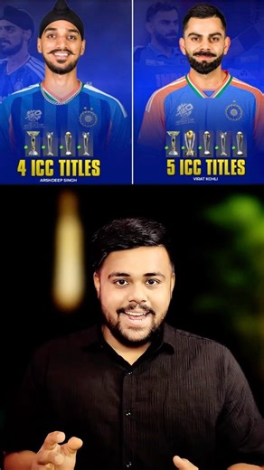 ICC Titles Won by Indian Cricketers | Virat Kohli Leads 🏆🔥