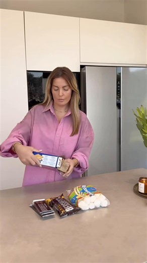 Receta fácil: Malvaviscos con galletas saladas y chocolate