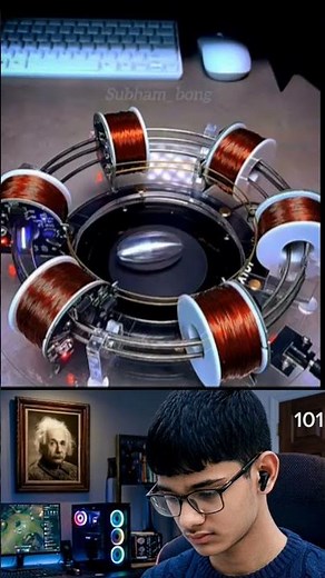 The Magic of Physics: Mind-Blowing Electromagnetic Levitation! 🧲✨