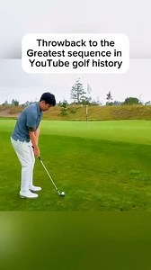 Greatest sequence in YouTube Golf 😱 #BestFunnyMoments | YouTube Golf
