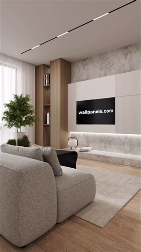 CUSTOM CABINETS | WALL PANELS on Instagram: "We specialize in designing and installing custom TV units of any complexity. Let’s make yours 🤩 … #wallpanels #wall #customfurniture #interiordesign #designer #modernhome #tvunit #miamidesign #perfect #construction #remodeling #home #diy #hiddendoor #3ddesign #3drender #customwork #millwork #cabinetry #tvunit"