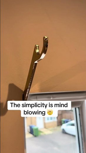 How to install a curtain pole bracket the right way! #home #interiordesign #diy #curtains