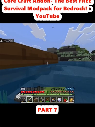 Core Craft Addon: Best Free Survival Modpack for Bedrock