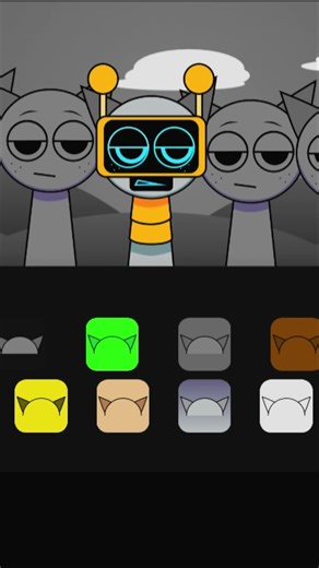 Sprunki Gray Phase 2 – Fun Bot Upgrade 🤖