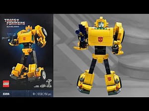 🔧 LEGO Transformers Bumblebee (10338) – An Icon Reimagined! 🚗🤖