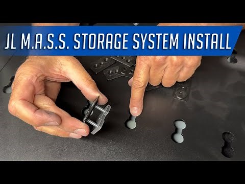 M.A.S.S. Storage System Install Walkthrough (Platform, Rails, & Drawers) by AAL