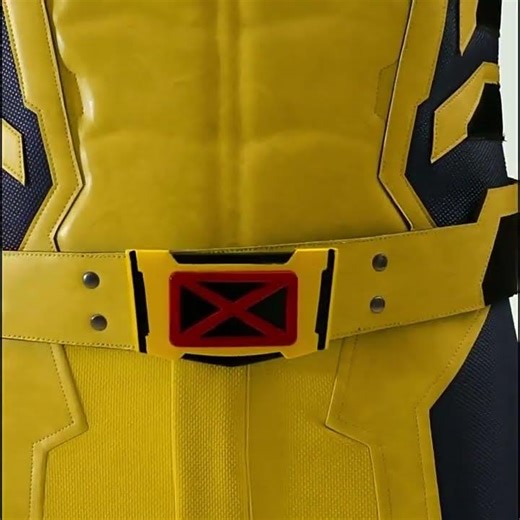 Deadpool 3 Wolverine Men's Cosplay Costume Deadpool & Wolverine Marvel Hugh Jackman's Yellow Outfits