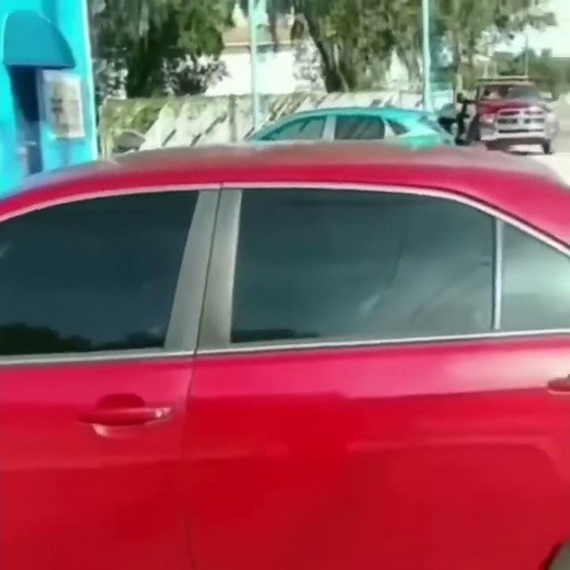 slight dent in the back