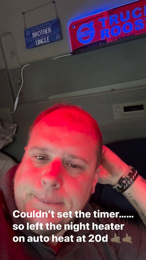 4.1K views · 37 reactions | No timer set 臘‍♂️臘‍♂️ left the heater on all night  #heater #nighttime #volvo #volvotrucks #helpme #truckinglife #truckdriver #trucks #tramping | TruckerRooster | Facebook