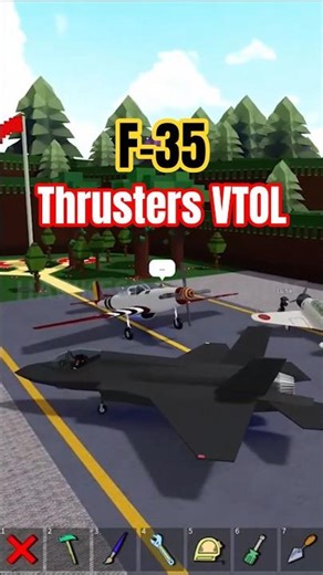 Roblox Build a Boat for Treasure F-35 shows it VTOL capability! Stealth Fighter Jet! #babft #roblox