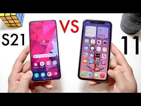 Samsung Galaxy S21 Vs iPhone 11! (Comparison) (Review)